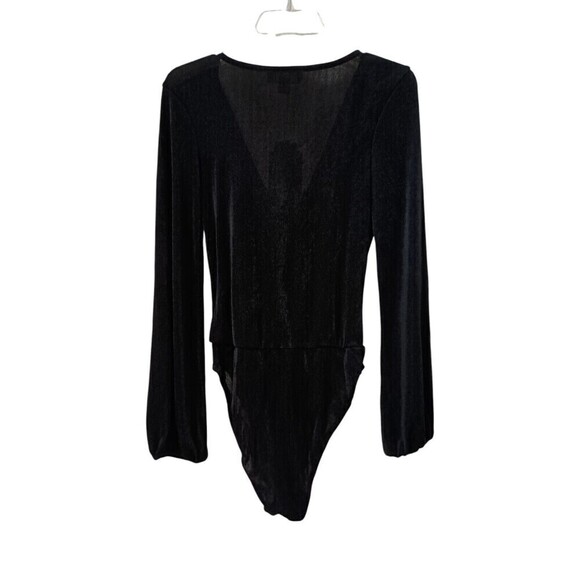 *2/$25* Band of the Free BOG Womens Medium Aggie Black Cowl Neck Bodysuit - Picture 10 of 12